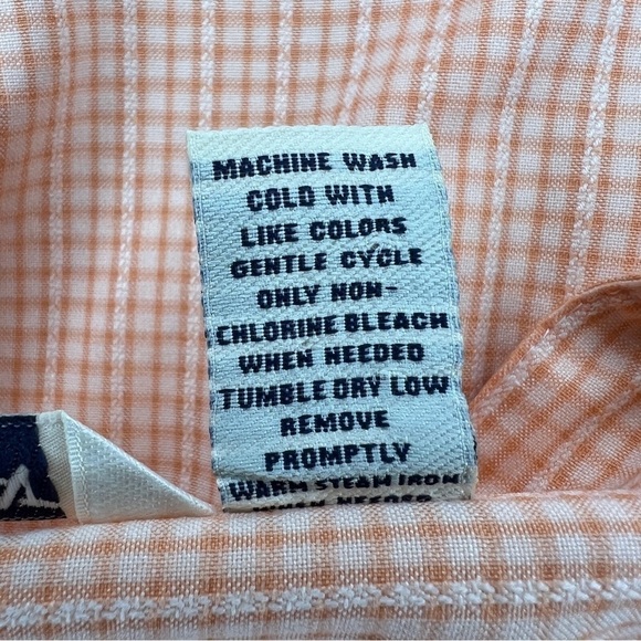 3x KRAZY KAT ORANGE GINGHAM SHORT BUTTON FRONT PLUS VIBRANT - Picture 7 of 7